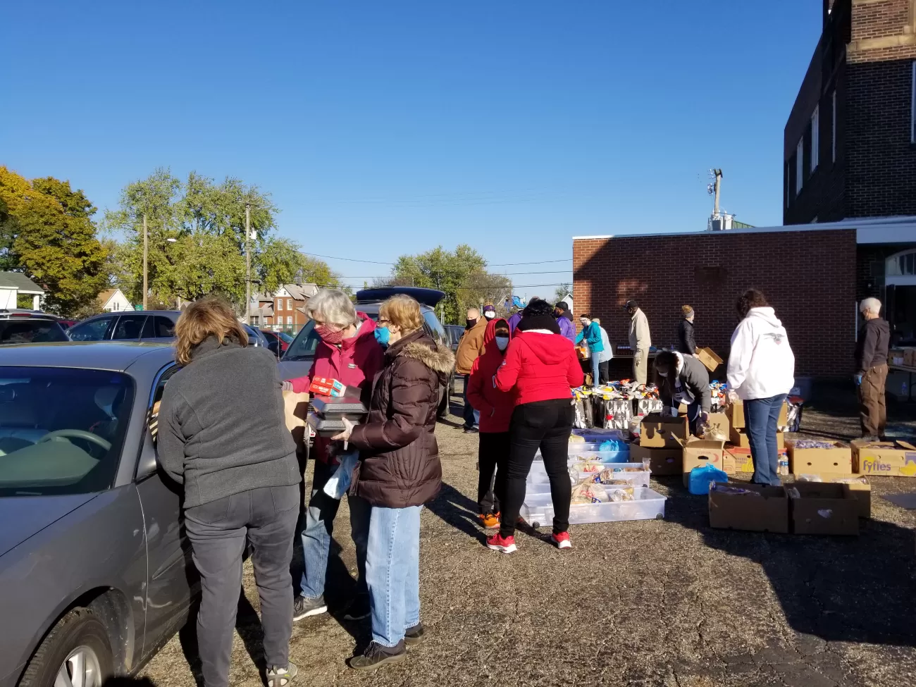 Community service at Crystal Park United Methodist Church
