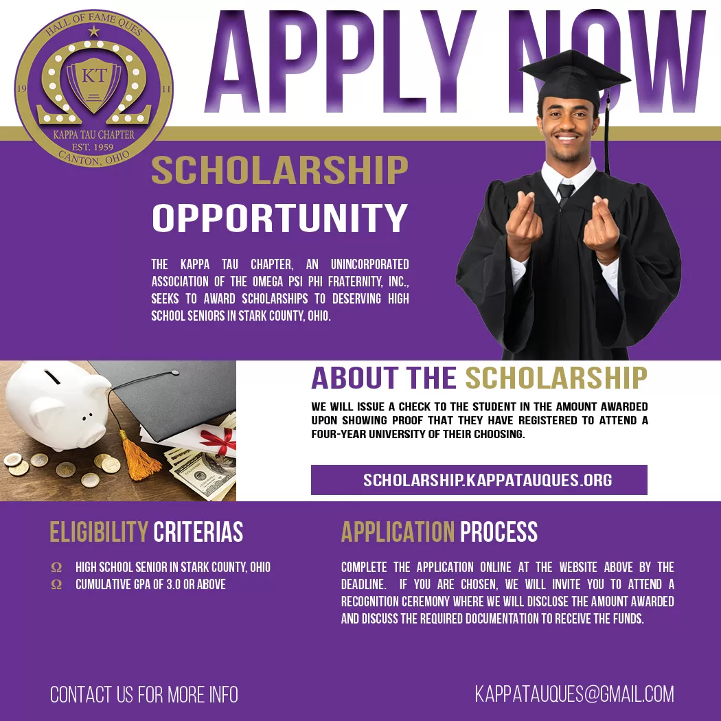 Scholarship Application Flyer