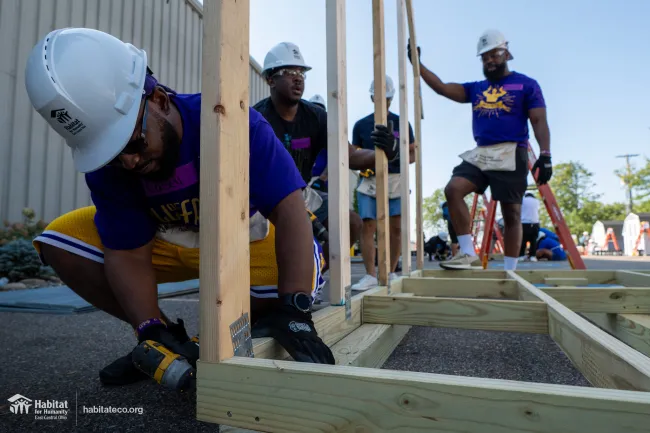 Community Service during the Black College Football Hall of Fame Weekend